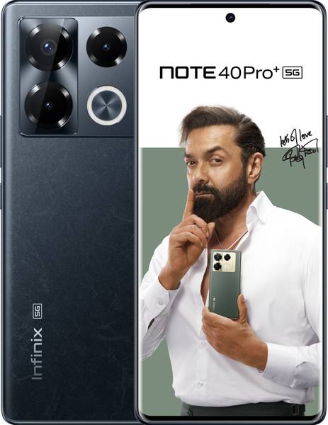 Infinix Note 40 Pro+ 5G (Obsidian Black, 256 GB)