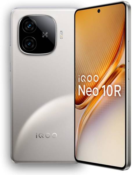 IQOO Neo 10R 5G (MoonKnight Titanium, 128 GB)