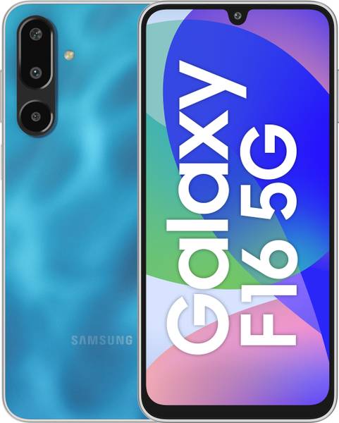 SAMSUNG Galaxy F16 5G (Vibing Blue, 128 GB)