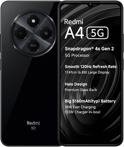 REDMI A4 5G (Starry Black, 64 GB)