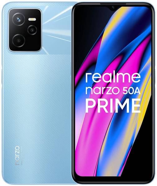 realme Narzo 50A Prime (Flash Blue, 128 GB)