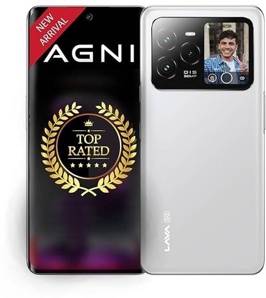 LAVA Agni 3 5G (Pristine Glass, 256 GB)