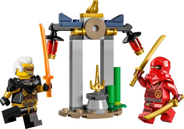 LEGO Kai and Rapton's Temple Bat (47 Blocks) Model Building Kit