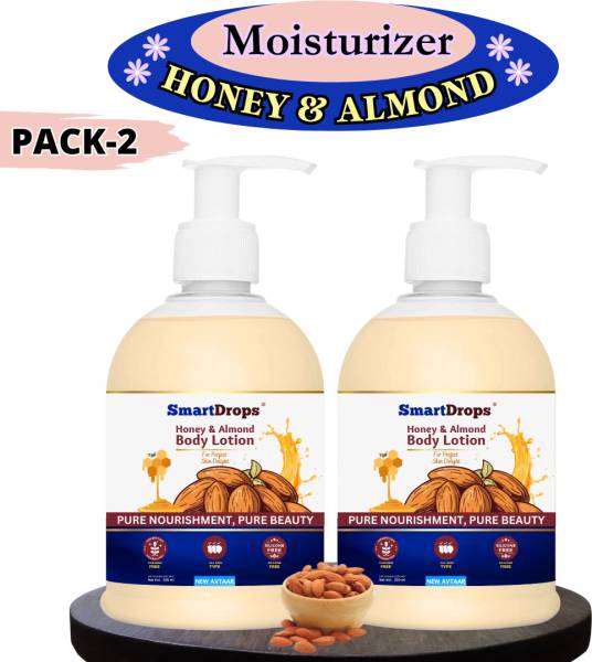 smartdrops Body Lotion with the Sweetness of Honey and the Nutty Richness of Almonds