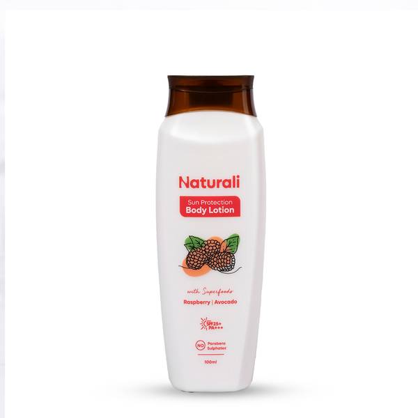 Naturali Sun Protection Sunscreen Body Lotion | SPF 25 PA+++ UVA/UVB Protection