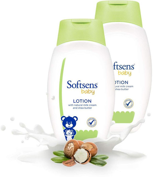 Softsens Baby Daily Moisturising Lotion with Natural Milk Cream | Pack of 2