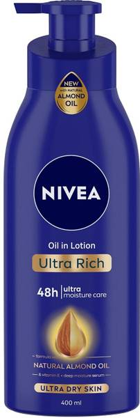 NIVEA Ultra Rich Body Milk Body Lotion 400ML