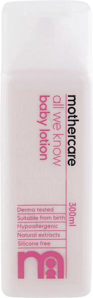 Mothercare All We Know Baby Lotion| Natural Extract Gently Moisturises Delicate Skin