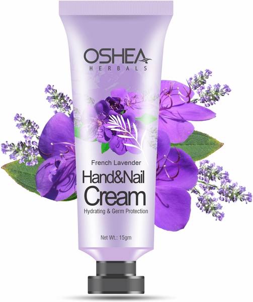 Oshea Herbals French Lavender & Vitamin-E Hand & Nail Cream 30ml