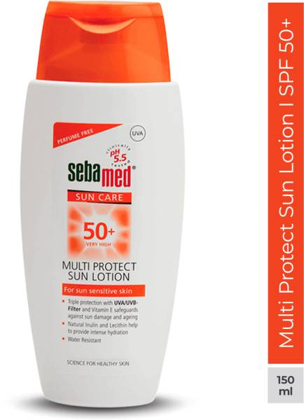 Sebamed Multi Protect Sun Lotion SPF 50 |pH 5.5 |UVA, UVB filters|