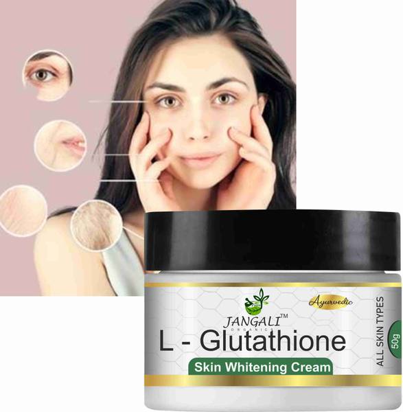Pure Jangali Organics L- Glutathione Face Cream for Skin Whitening,  Brightening & Anti Ageing. - Price History