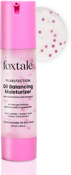 Foxtale Oil Balancing Moisturizer, regulates oil, boosts hydration & calms inflammation
