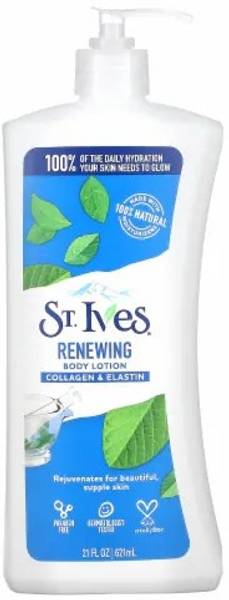 ST.IVES RENEWING BODY LOTION COLLAGEN & ELASTIN ( IMPORTED ) MADE IN USA