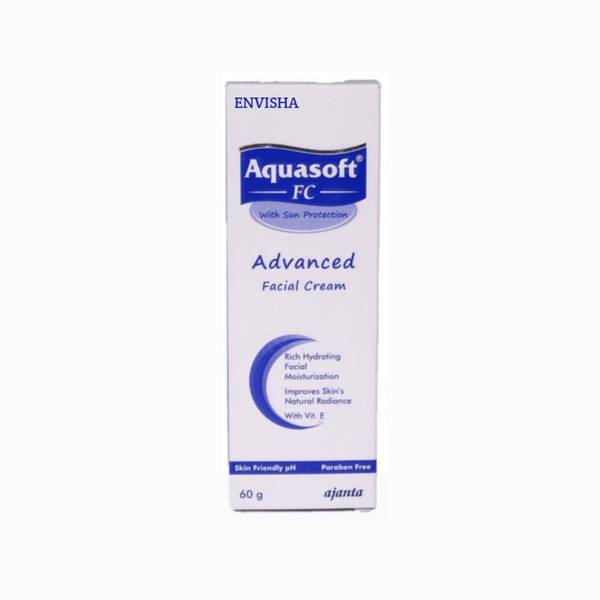 ENVISHA Acquasoft Fc with sun protection advanced new facial cream 60g