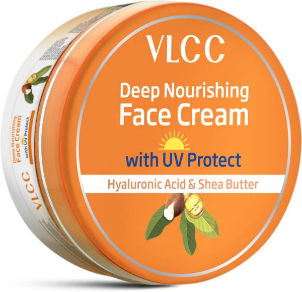 VLCC UV Protect Face Cream | Hyaluronic Acid & Shea Butter