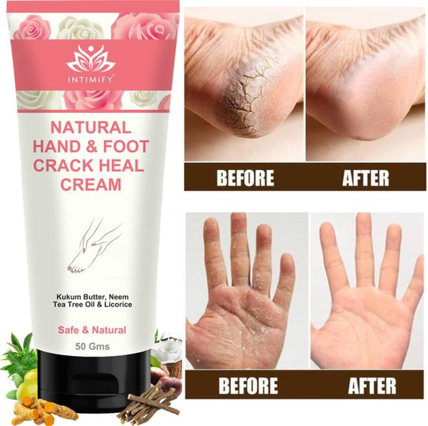 INTIMIFY Heel Repair Foot Crack Cream Women Men Moisurization and Hydration