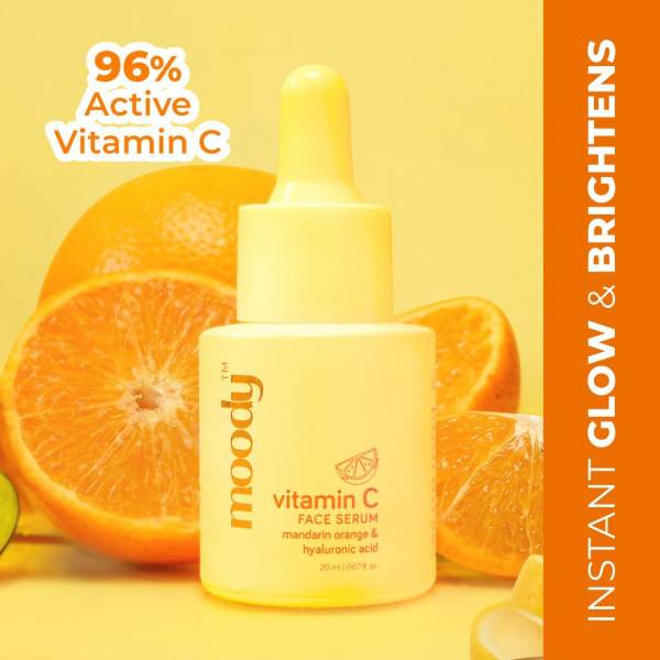 MOODY Vitamin C Face Serum Mandarin Orange & Hyaluronic Acid