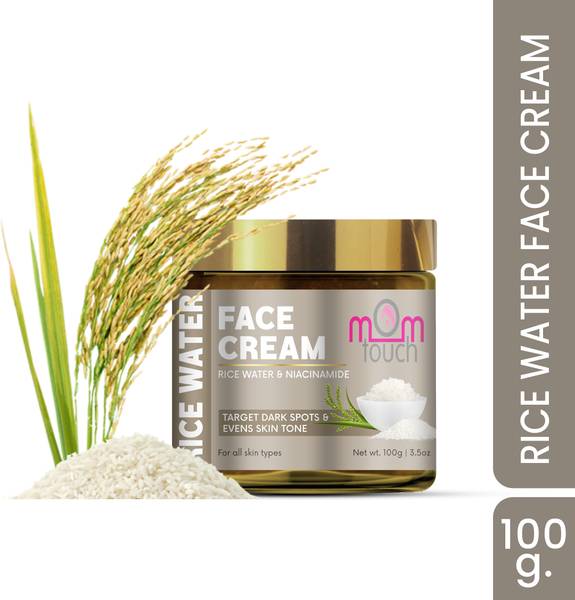 mom touch Rice Day & Night Cream for Clean Skin With Rice Water Niacinamide for Glass Skin