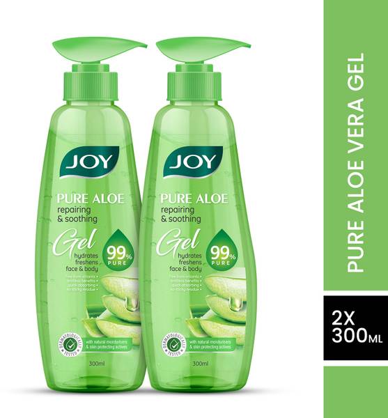 Joy Pure Aloe Vera Gel for Face & Body with Natural Moisturizer & Pro Vitamin B5