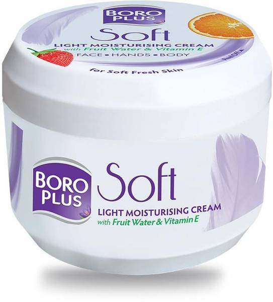 BOROPLUS Antiseptic Soft Light & Non-sticky All Seasons Hand,Body & Face Ayurvedic Cream