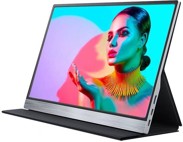 MILLENNIUM TECHNOLOGY 39.62 cm (15.6 inch) HD LED Backlit IPS Panel Monitor (Portable Monitor)