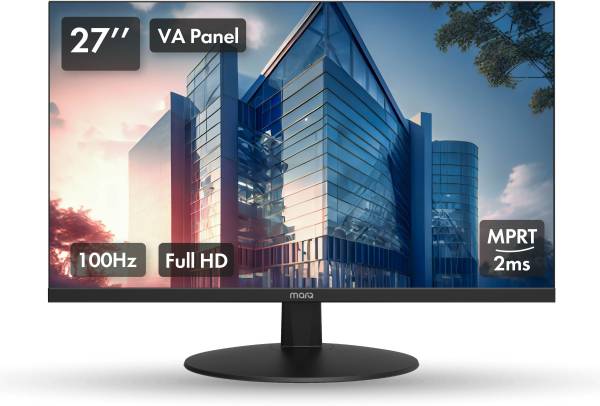 MarQ by Flipkart 27 inch Full HD LED Backlit VA Panel Monitor (27FHDMMQTT9B)