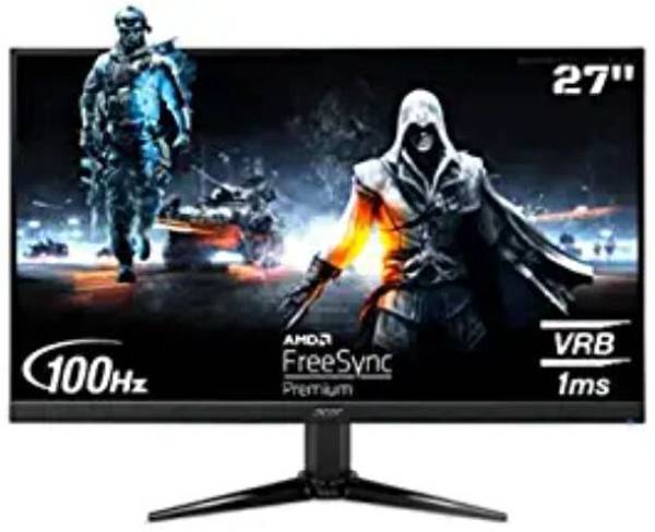 Acer NITRO QG1 27 inch Full HD LED Backlit VA Panel Gaming Monitor (Nitro QG271 27" Full HD Gaming LCD Monitor with LED Back Light I 100 Hz Refresh)