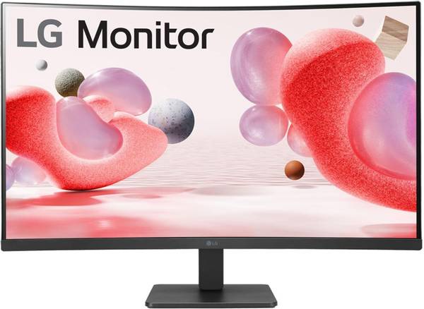 LG 81.28 cm (32 inch) Curved Full HD LED Backlit VA Panel Monitor (32MR50C-B (1920 x 1080) VGA,HDMI, Black Stabiliser, Onscreen Control,Reader Mode)