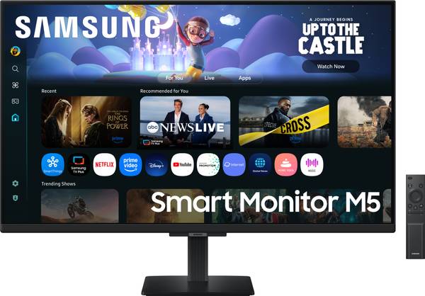 Samsung M5 Series 81.28 cm (32 inch) Full HD LED Backlit VA Panel with TV Experience, Samsung TV Plus, Speakers, Adaptive Sound, Wi-Fi, HDMI, Bluetoot...