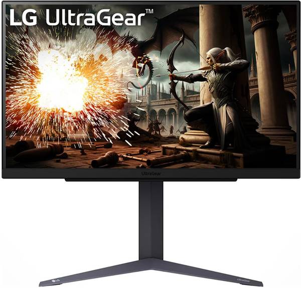 LG 27GS75Q-B ULTRAGEAR 68.58 cm (27 inch) Quad HD LED Backlit IPS Panel Gaming Monitor (27GS75Q -(2560x1440),G-SYNC Compatible,HDR10,sRGB 99%,Tilt/Hei...