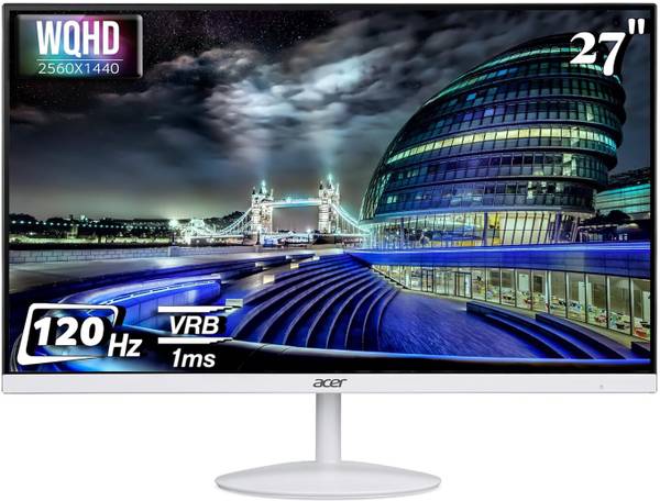 Acer 68.58 cm (27 inch) WQHD LED Backlit IPS Panel Monitor (SA272U G0)