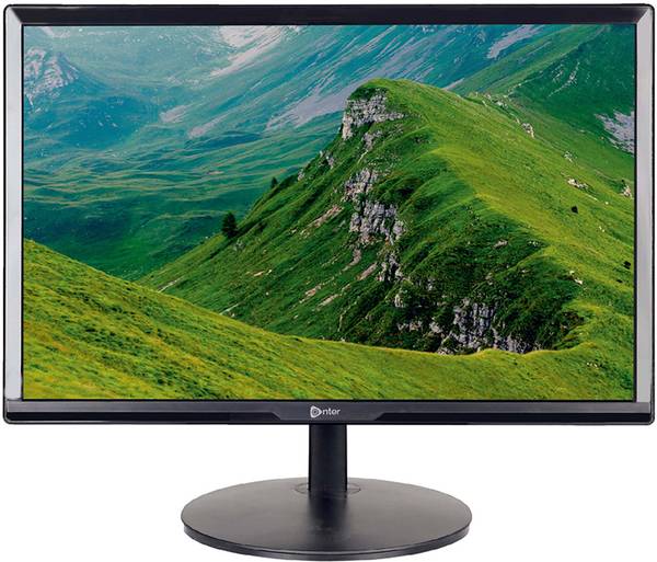 Enter 50.8 cm (20 inch) Full HD PLS Panel Monitor (A09 50.8 cm with 1600 x 900 Resolution, Black Monitor)