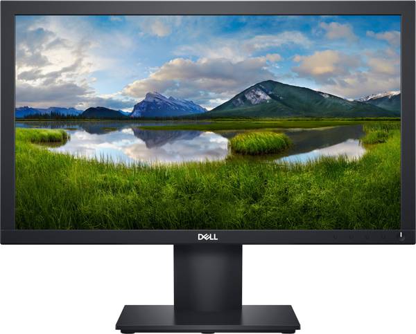 DELL E-Series 50.8 cm (20 inch) HD+ LED Backlit TN Panel with Brightness-250 Nits,1 xDisplay Port 1.2, 1 xVGA, Screen Coating: Anti-Glare Monitor (E20...