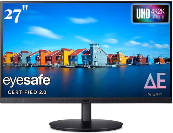Acer 68.58 cm (27 inch) 4K Ultra HD IPS Panel Monitor (CB272K)