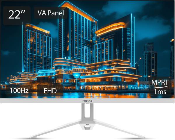 MarQ by Flipkart 55.88 cm (22 inch) Full HD LED Backlit VA Panel Monitor (Office Monitor)