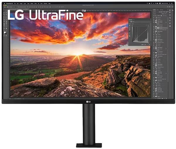 LG UltraFine 31.5 inch 4K Ultra HD IPS Panel HDR10, Ergonomic, USB Type-C Monitor (32UN880)
