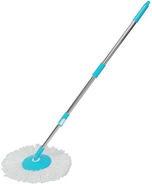 SURABHI Extendable Stainless Steel ROD & Refill for All Home and Office Floor Cleaning. Mop Rod