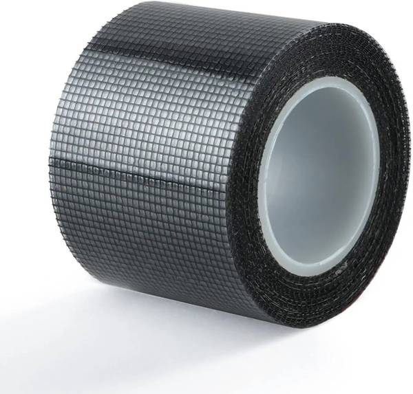 Bellveen Nylon Adults Washable Anti-mosquito Mesh Window Hole Patch Repair Tape 4inch, 3meter, Net (Black) Mosquito Net
