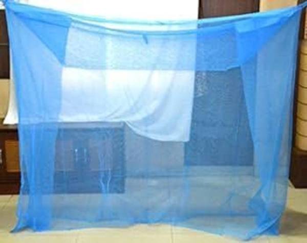 MINIKIDZ Polyester Adults Washable King Size Bed Mosquito net Tent/Hanging/Bed Box A059 Mosquito Net