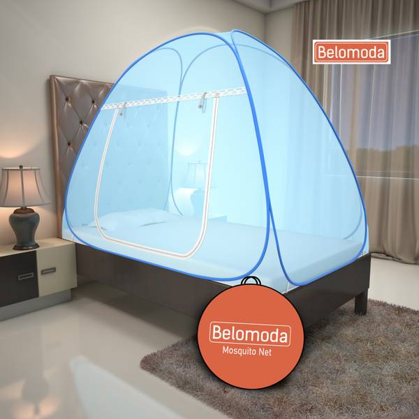 BELOMODA Polyester Adults Washable 6*4 Feet Premium Single Bed Machardani,Strong and Foldable,78*48 Inch Mosquito Net