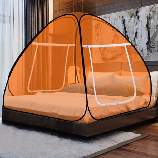 Privine Polyester Adults Washable Polyester Adults Washable Foldable for Double Bed Mosquito Net Mosquito Net