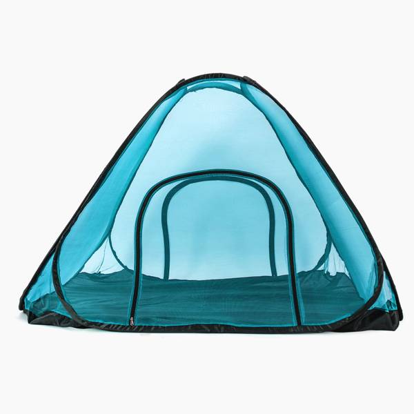 SASDAN Polyester Adults Washable Verticle Zip Mosquito Net - L,B,H (6.10 x 6.10 x 4.6 ft) with High-Quality Zip Mosquito Net