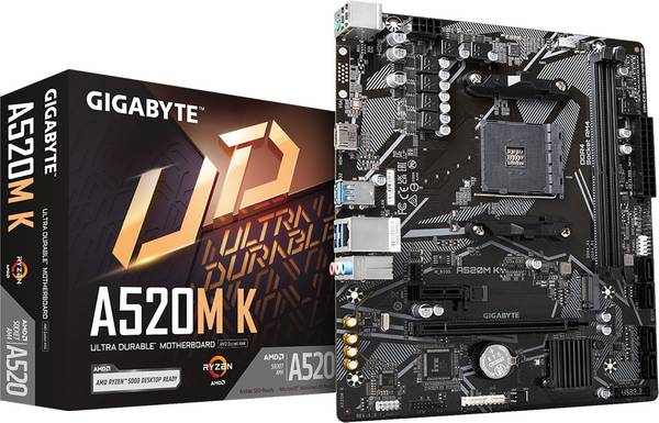GIGABYTE A520M K Motherboard