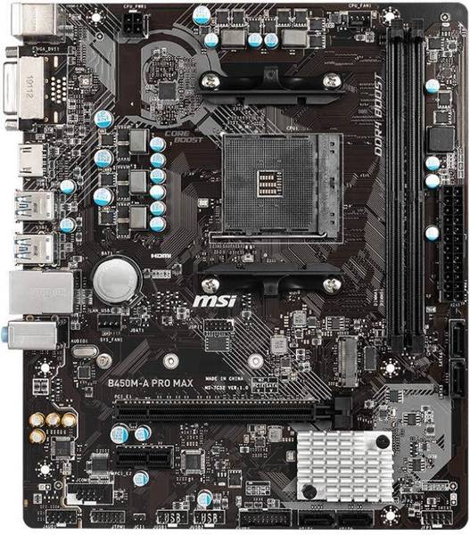 MSI B450M-A PRO MAX Motherboard