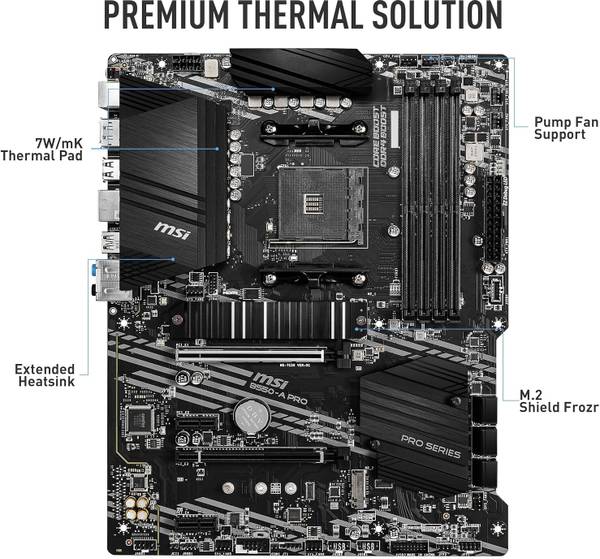 MSI B550 -A PRO Motherboard