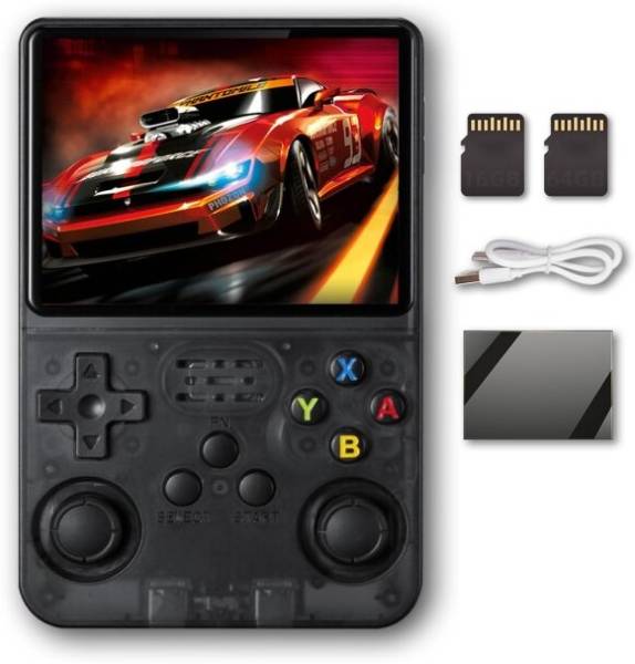 Hgworld R36S Retro15K+ Classic Video Games Portable Handheld Pocket Console,3.5" Screen NA GB with Super Contra & Many More Games