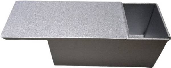 Bakers Pardise Galvanise Iron Steel Bread Mould Bread Loaf Mould for Sandwich Bread Making of Size 20cm x 10cm x 9.3cm Carbon Steel Bread Mould 1