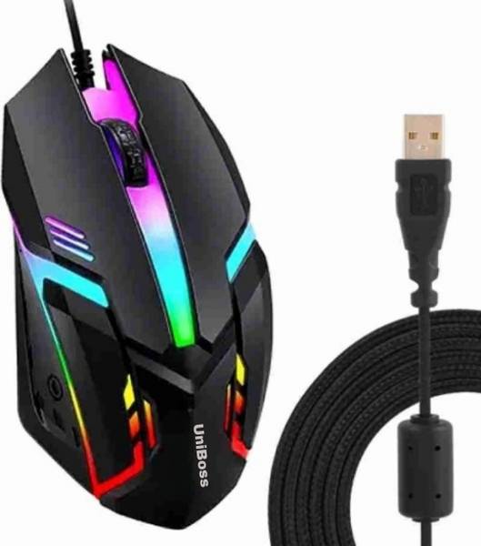 UniBoss Wired Gaming Mouse for Computer, Playstation, Notebook with DPI Button Wired Laser Gaming Mouse