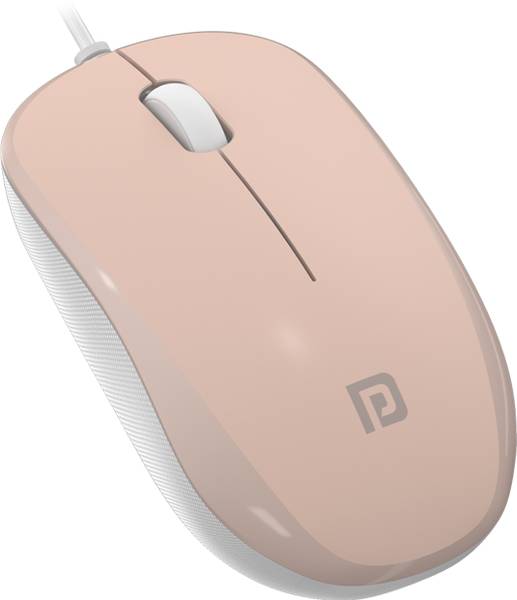 Portronics Toad 102 Mouse with 3 Buttons, Scroll Wheel Click, 1200 DPI Sensor, 1.5m Cable Wired Ambidextrous Optical Mouse