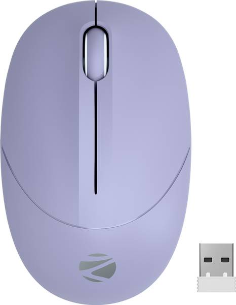 ZEBRONICS Panther Wireless Ambidextrous Optical Mouse Wireless Mouse, 1600DPI, Silent Ergonomic, Power Saving Precision